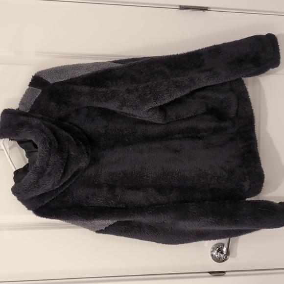 Men's Reebok Classic Vector Sherpa Hoodie Black - Medium - Picture 4 of 5